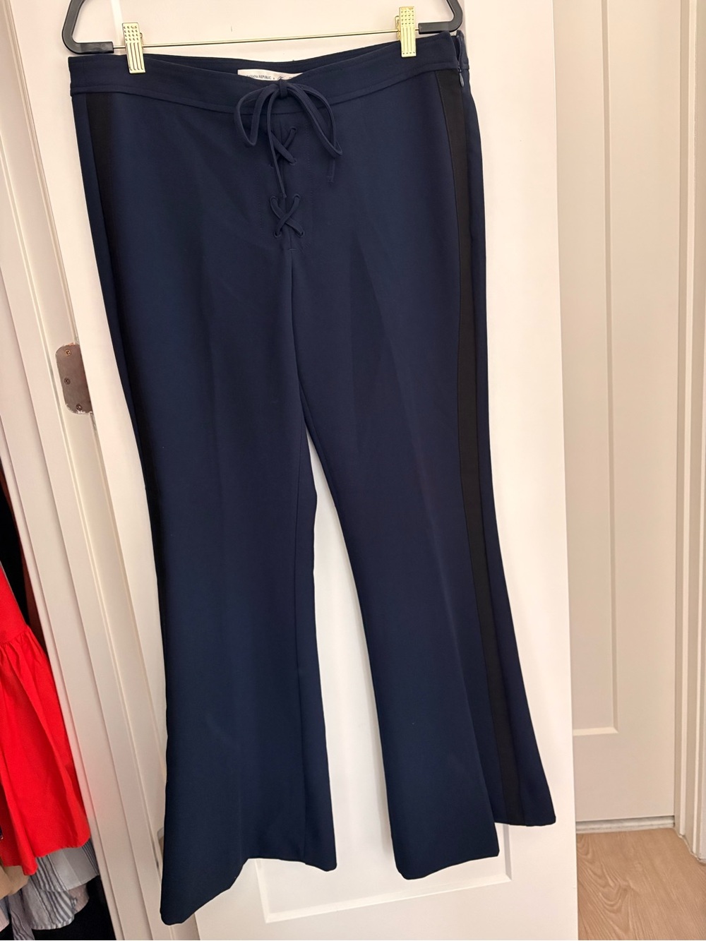Banana Republic Deep Navy Drawstring Pants